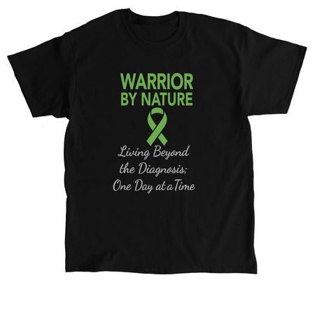 Warrior By Nature T-shirt, a Black Classic Unisex Tee