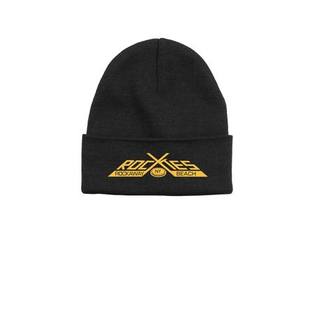 ROCKIES HAT, a Black Printed Base Camp Beanie