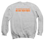 LAR Halloween&nbsp;, a Sport Grey Crewneck Sweatshirt (back-view)