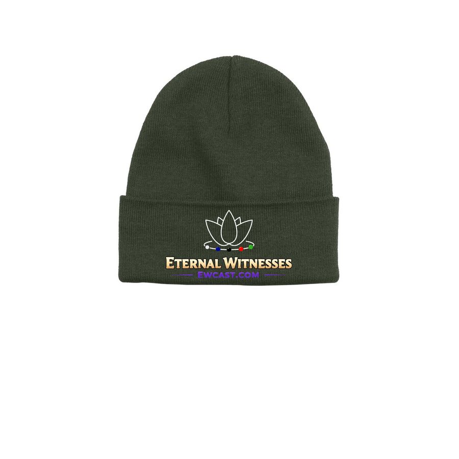 Branded Hat, a Alpine Printed Base Camp Beanie