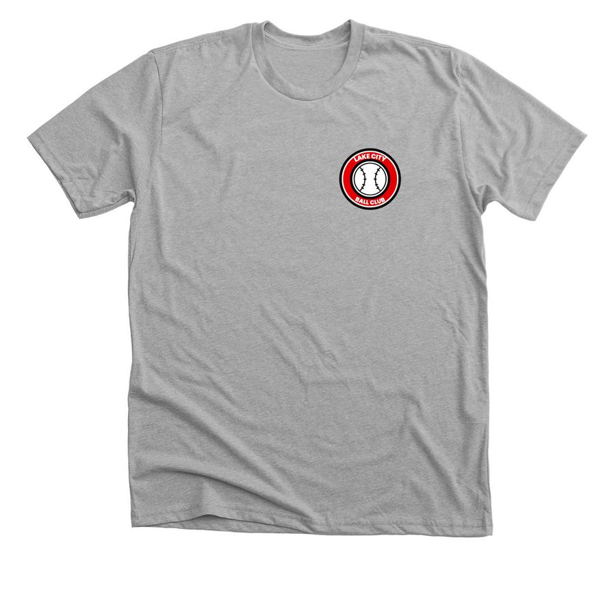 Baseball Dad, a Athletic Heather Premium Unisex Tee