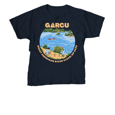 2026 GARCU Shirt, a Navy Youth Unisex Tee