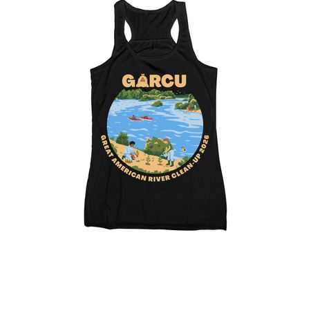 2026 GARCU Shirt, a Black Women's Racerback