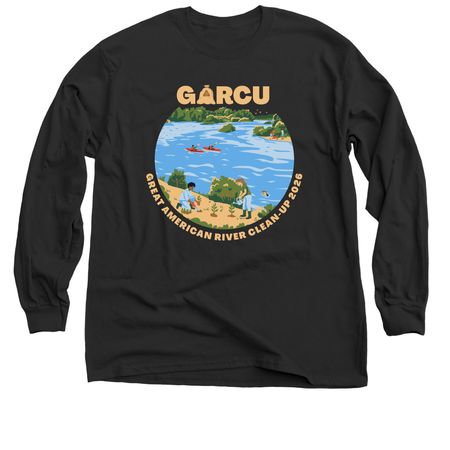 2026 GARCU Shirt, a Black Classic Long Sleeve Tee