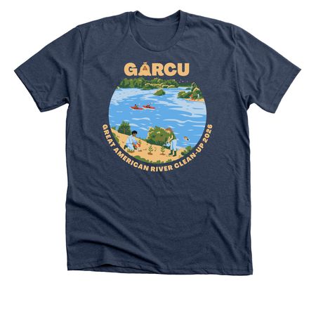 2026 GARCU Shirt, a Heather Navy Premium Unisex Tee