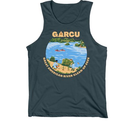 2026 GARCU Shirt, a Dark Grey Premium Cotton Tank