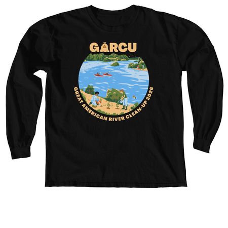 2026 GARCU Shirt, a Black Comfort Colors Long Sleeve Tee