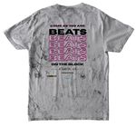 BOTB 2026 Colorblast Tee, a Smoke Comfort Colors Colorblast Tee (back-view)