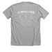 4A Gives Back Tee, a Athletic Heather Premium Unisex Tee (back-view)