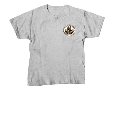 German Shepherd Rescue of CO, a Sport Grey Youth Unisex Tee