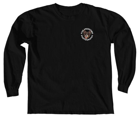 Five Freedoms X Meredith Canty, a Black Comfort Colors Long Sleeve Tee