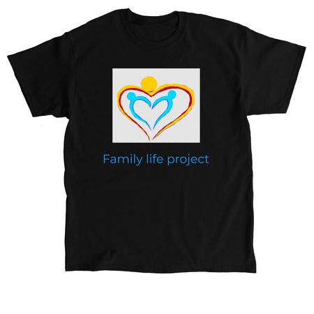 Family life project&nbsp;, a Black Classic Unisex Tee