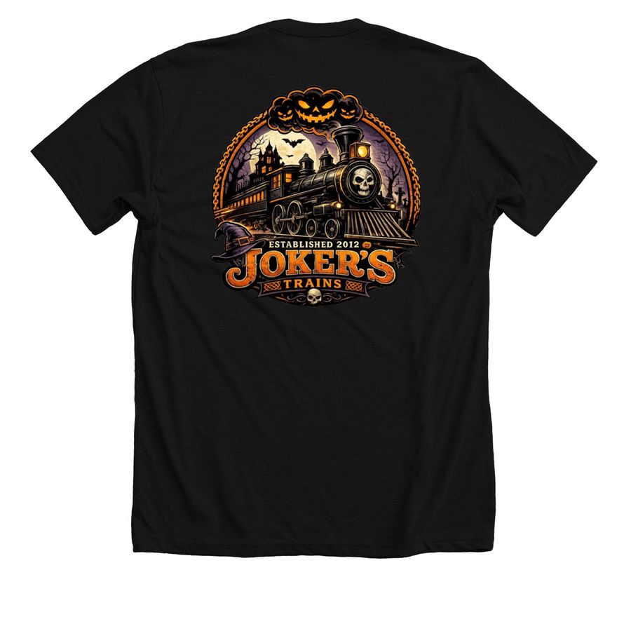Joker's Halloween, a Solid Black Blend Premium Unisex Tee