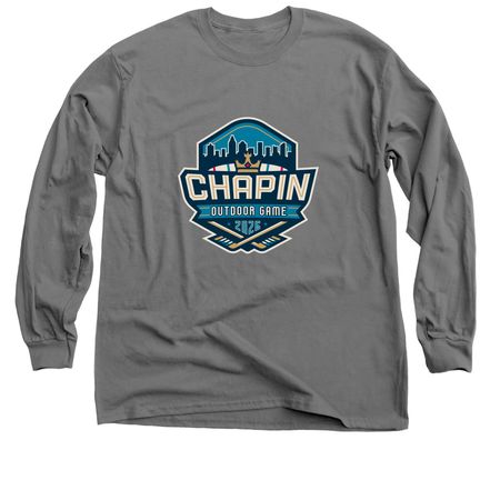 COG Event Apparel, a Charcoal Classic Long Sleeve Tee