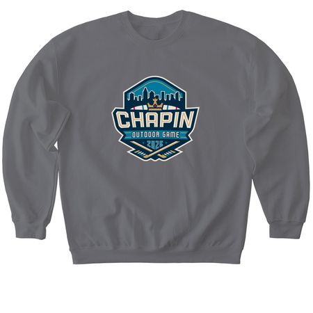 COG Event Apparel, a Charcoal Softstyle Crewneck Sweatshirt