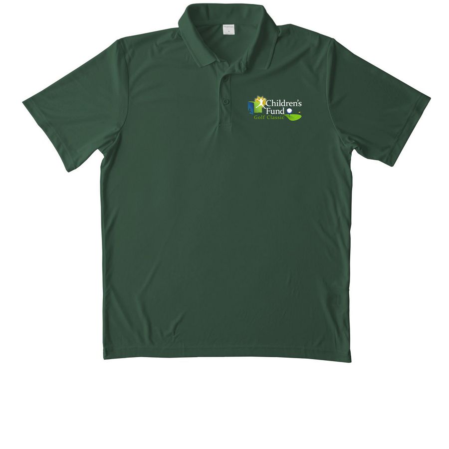 Golf Classic Collection, a Forest Green Unisex Performance Polo