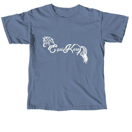 EquiKare Swag, a Blue Jean Comfort Colors Unisex Tee