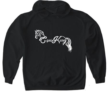 EquiKare Swag, a Black Gildan Softstyle Pullover Hoodie