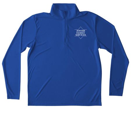 Active Wear, a True Royal Unisex Performance Quarter Zip Pullover