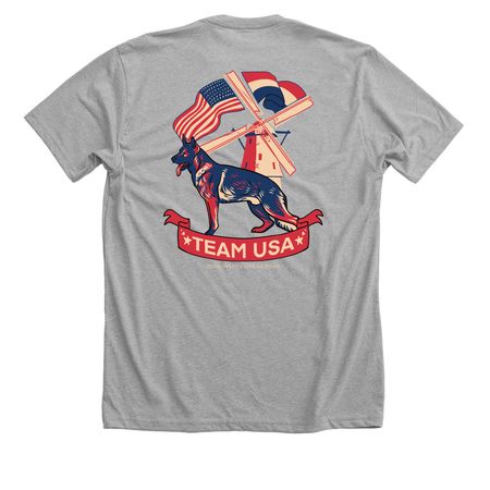 Team Ori Universal Sieger 2026, a Athletic Heather Premium Unisex Tee