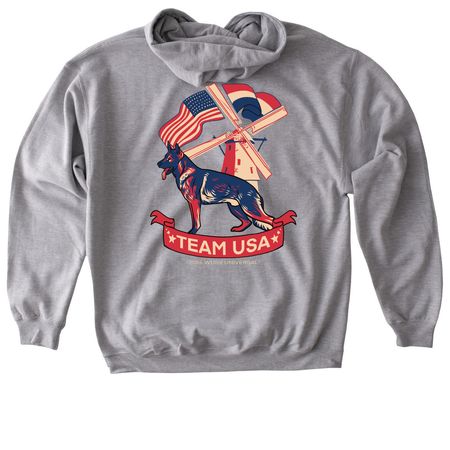 Team Ori Universal Sieger 2026, a Sport Grey Gildan Softstyle Pullover Hoodie