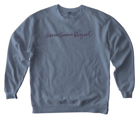 Wonderfully Made & Wildly Connected: 2026, a Blue Jean Comfort Colors Crewneck Sweatshirt
