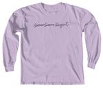 Wonderfully Made & Wildly Connected: 2026, a Orchid Comfort Colors Long Sleeve Tee (back-view)