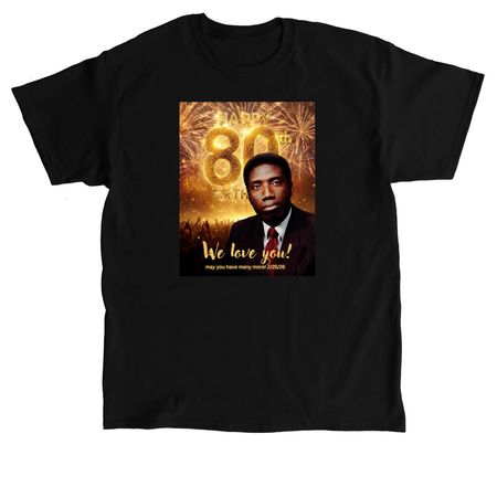 Happy Birthday!, a Black Classic Unisex Tee
