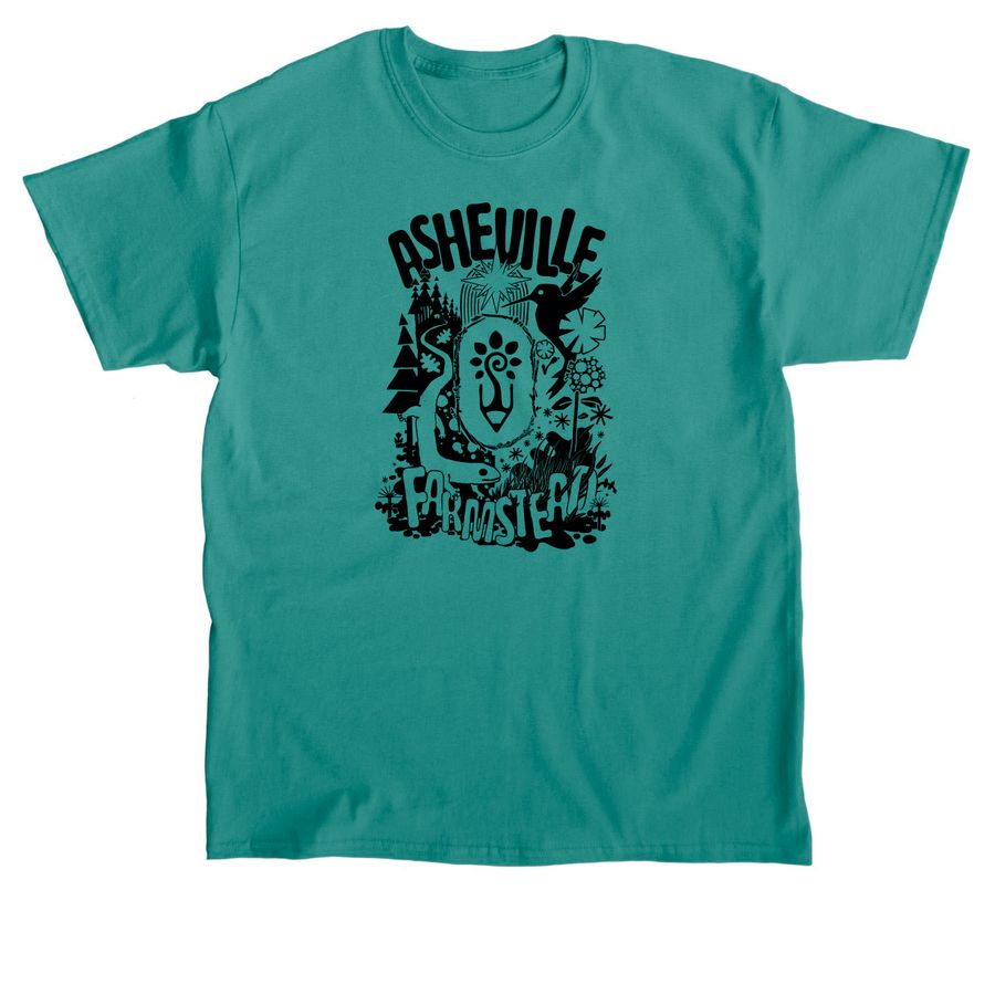 Farmstead Critter Logo Merch, a Jade Dome Classic Unisex Tee