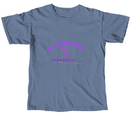 No Judgement., a Blue Jean Comfort Colors Unisex Tee