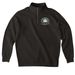 3/4 Zip Camano Island Sweatshirt, a Black Midweight Quarter Zip Pullover