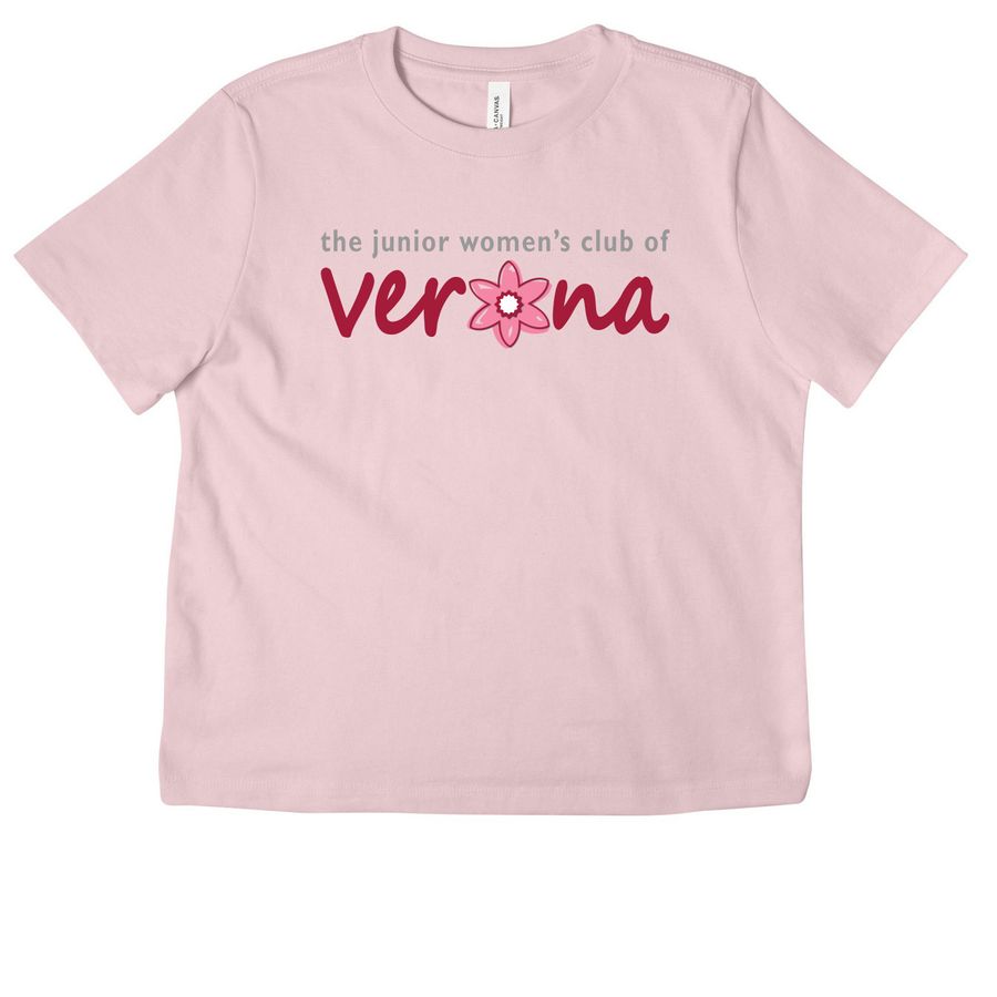 TEST TES TEST, a Soft Pink Women's Heavyweight Tee