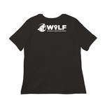 Limited Edition: Dear Girls of the World, a Black Women?s Relaxed Cotton Tee (back-view)