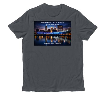 Police Week 2026, a Terrain Grey Allmade Organic Cotton Unisex Tee