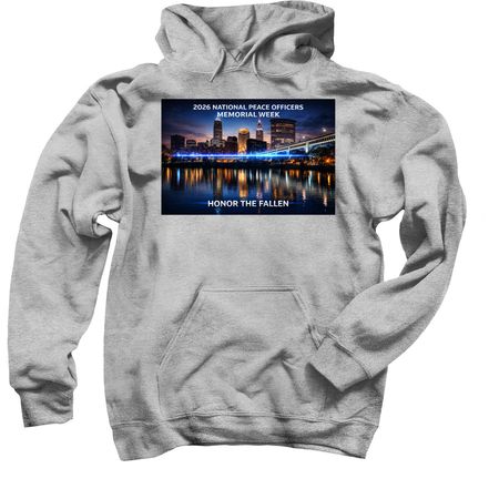 Police Week 2026, a Sport Grey Pullover Hoodie