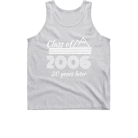 Class of '06 Shirts (White Graphics), a Sport Grey Classic Unisex Tank Top