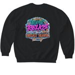 EPIC RELICS-LIGHTNING STRIKE, a Black Softstyle Crewneck Sweatshirt (back-view)