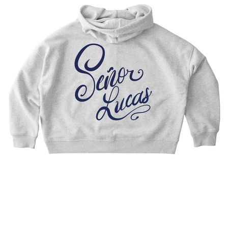 ?Se?or Lucas? Zip Up Hoodie, a Cool Heather Grey Stanley/Stella Women?s Stella Ida Zip Up Pullover Hoodie (back-view)