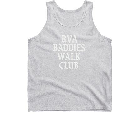 RVA BADDIES WALK CLUB CLOTHES, a Sport Grey Classic Unisex Tank Top