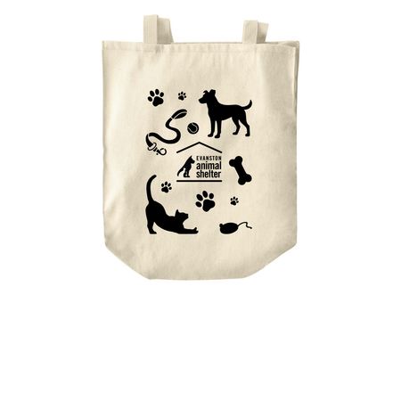 EAS Tote, a Natural Over-the-Shoulder Shopping Tote Bag