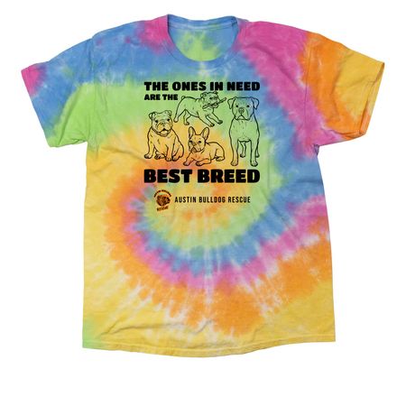 We love dogs!, a Eternity Classic Tie Dye Tee