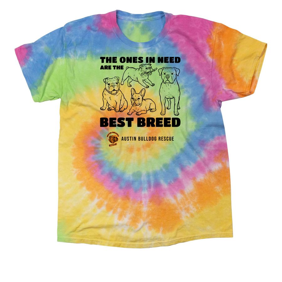 We love dogs!, a Eternity Classic Tie Dye Tee