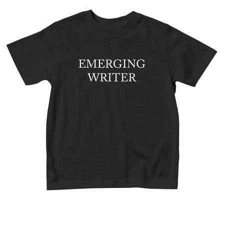 Emerging Writer - Toddler Apparel, a Black Toddler Tee