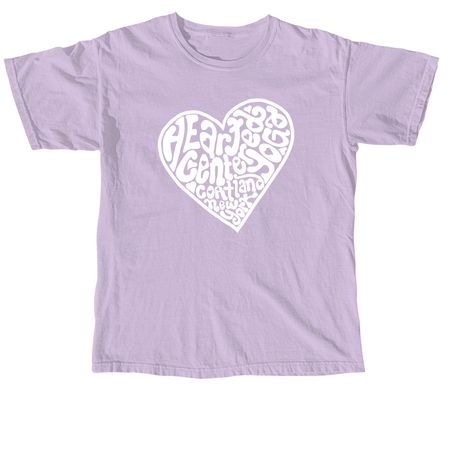 groovy tees, a Orchid Comfort Colors Unisex Tee