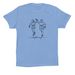 2026 Legacy Shirt -with extra Graphic on back, a Carolina Blue Premium Cotton Tee