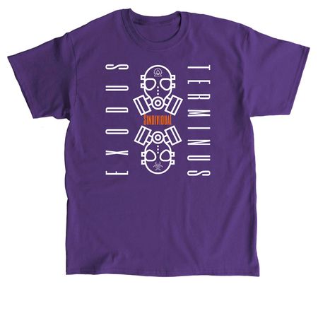EXODUS:TERMINUS - Mirror Image design, a Purple Classic Unisex Tee