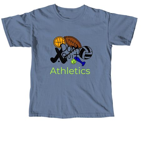 Don?t quit do it, a Blue Jean Comfort Colors Unisex Tee