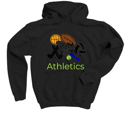 Don?t quit do it, a Black Youth Pullover Hoodie