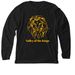 VOTK- LION-2020, a Solid Black Blend Premium Long Sleeve Tee