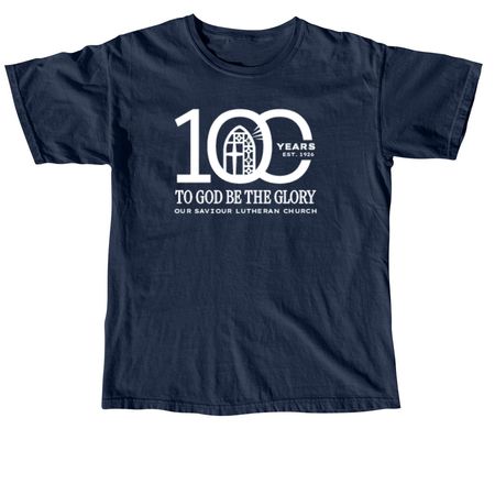 OSKC Centennial: 100 Years T-shirt, a True Navy Comfort Colors Unisex Tee
